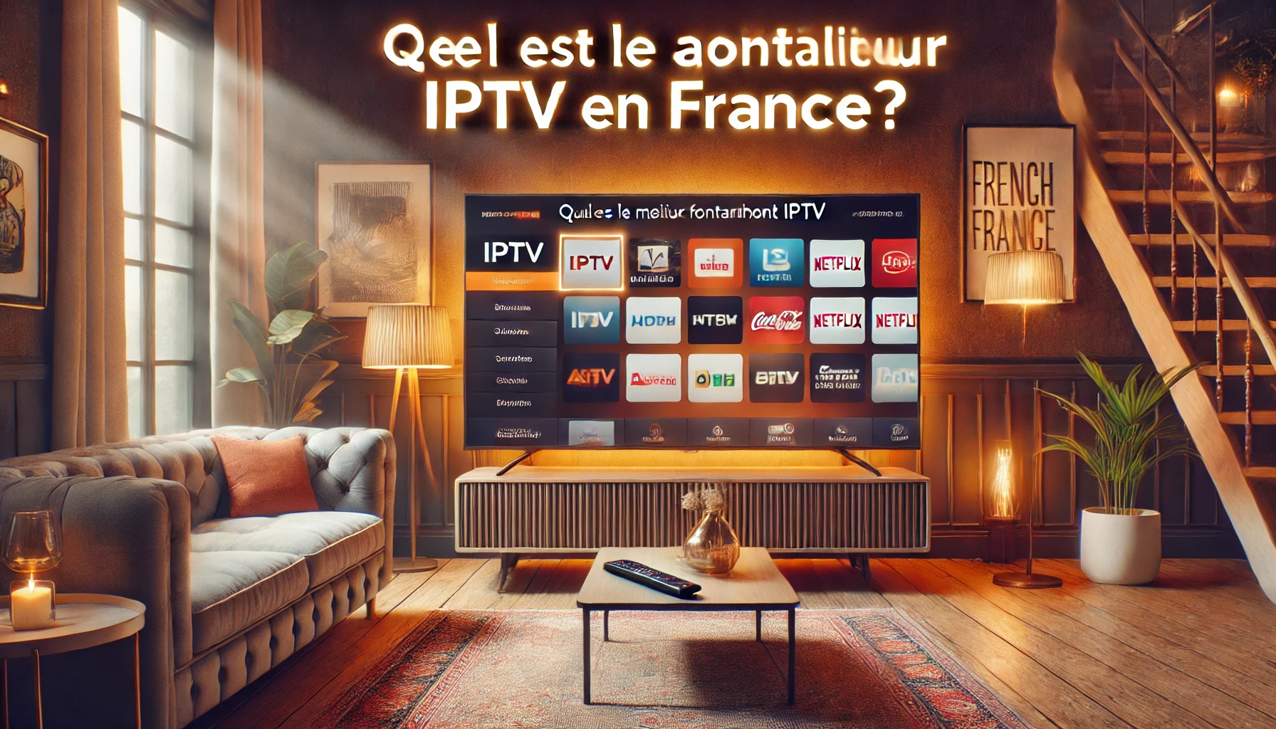 Quel est le Meilleur fournisseur d’abonnement IPTV en France ?